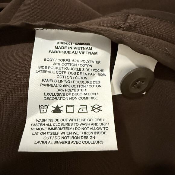 Nike Tech Fleece Shacket Oversized Fit Brown Jacket FZ7566-237 Men's Size Small - Picture 9 of 10